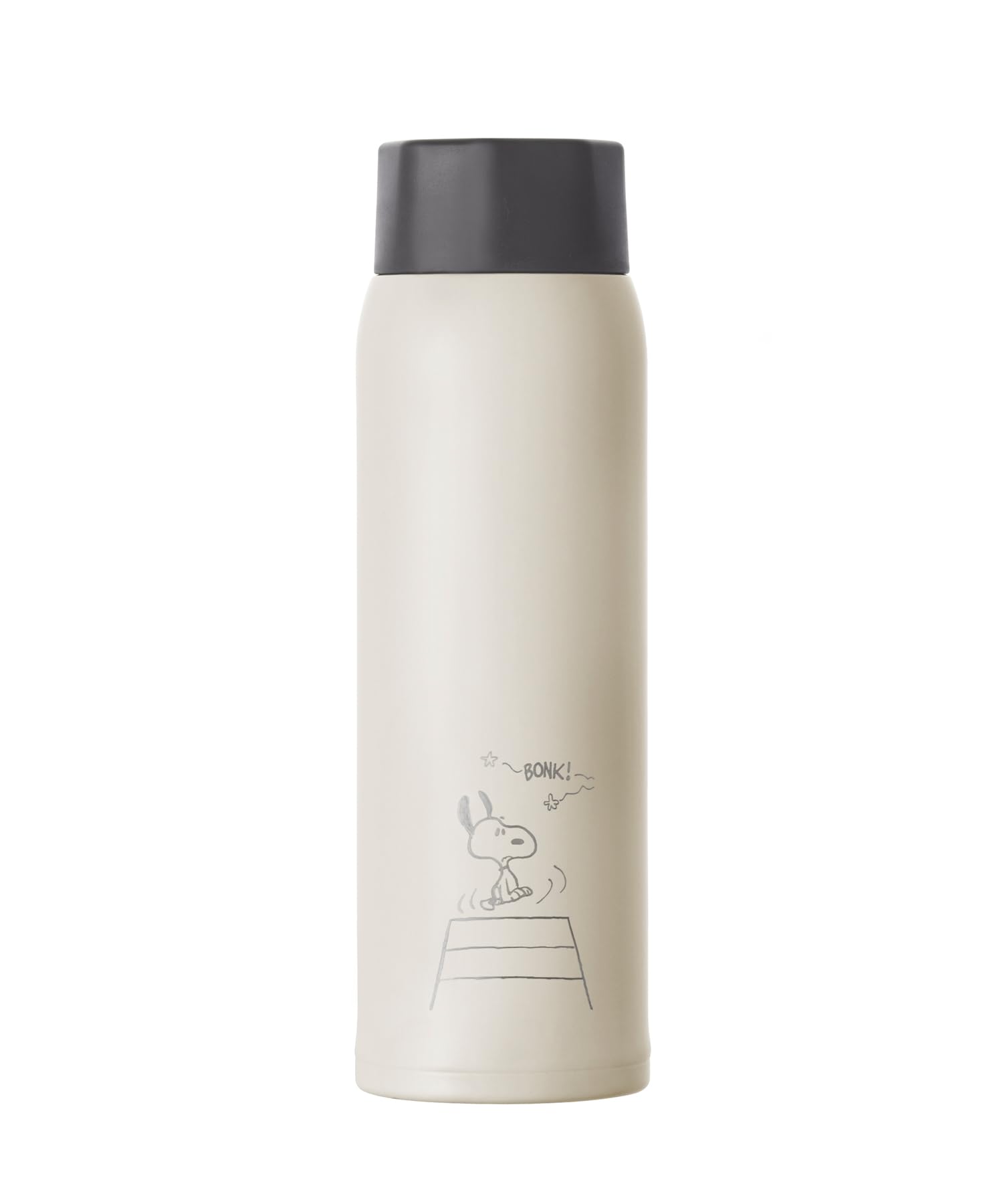 

BRUNO PEANUTS Lightweight Stainless Steel Screw Bottle, Tall, Beige, Other Colors, No Sizes Available, BHK259-ECRU