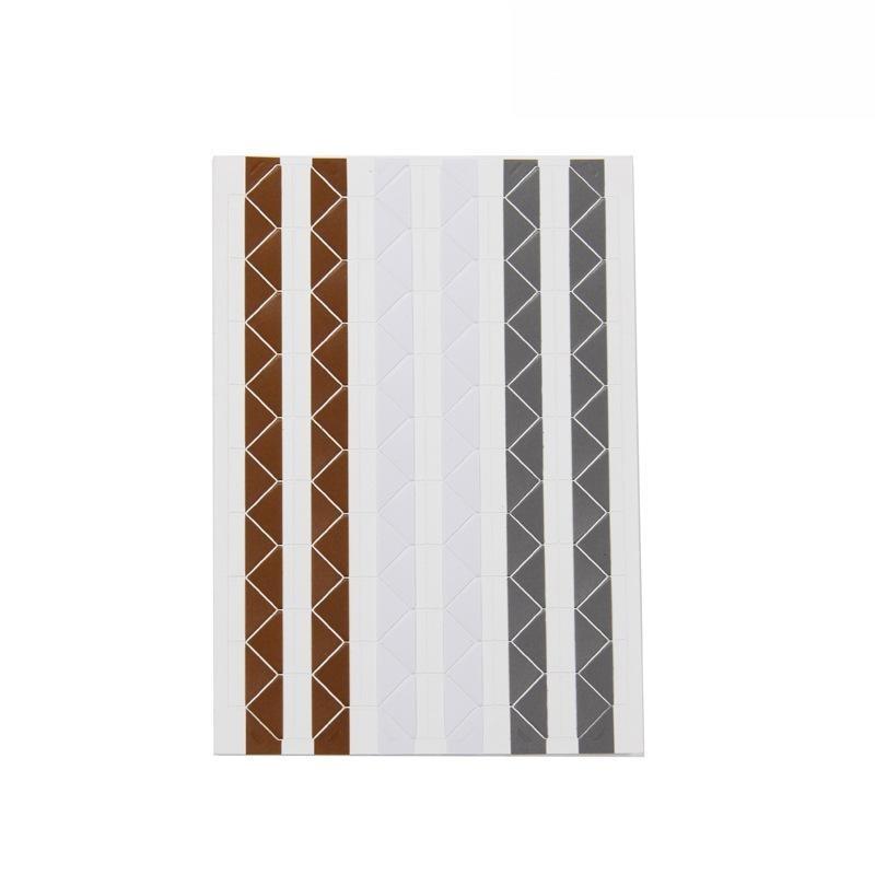 1 Sheet sticker with 102pcs self-adhesive photo corner stickers for scrapbooks and photo albums, our adventure book stickers