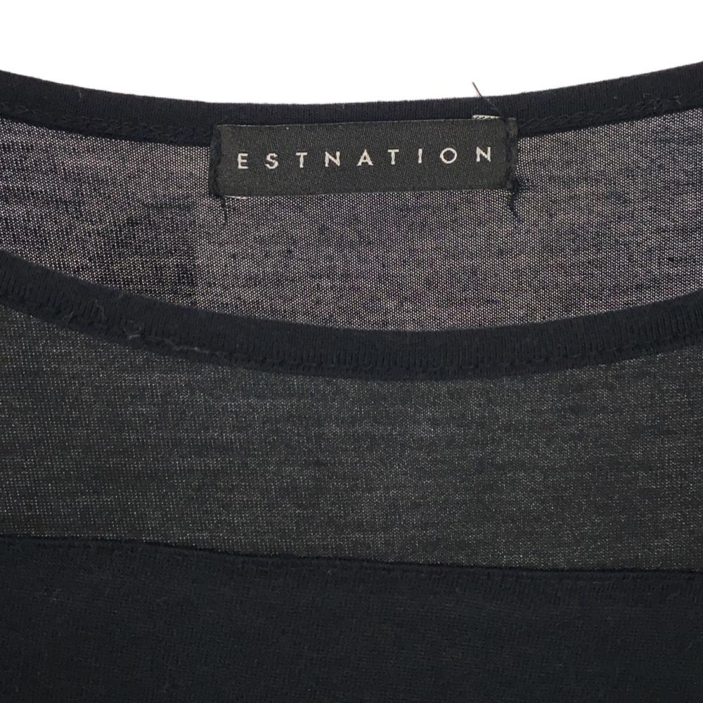 ESTNATION Short sleeve Cut 38 black Women Used