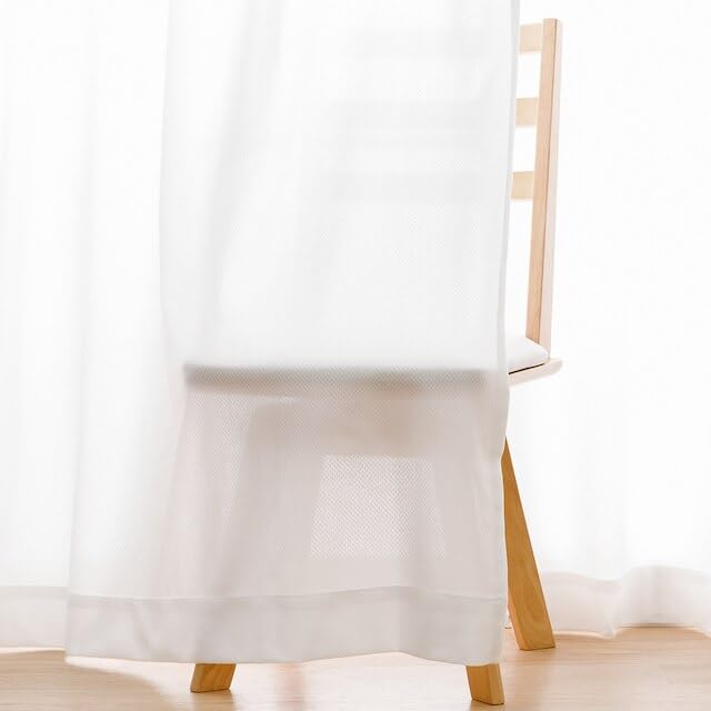 Nitori (NITORI) Deco Home Heat-Shielding and Privacy-Shielding Lace Curtains, 100cm Wide x 188cm Long, 2 Panels, PL DH26 5734454