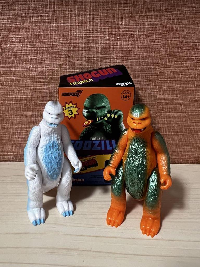 [USED] super7 shogun godzilla reaction