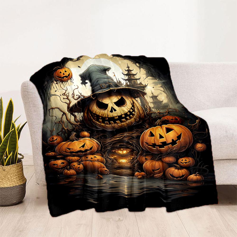 Halloween 125 Blanket Durable Comfort Suitable for Livingroom Sofa Bedding for All Occasions Modern Best Holiday Gift for Friends Family
