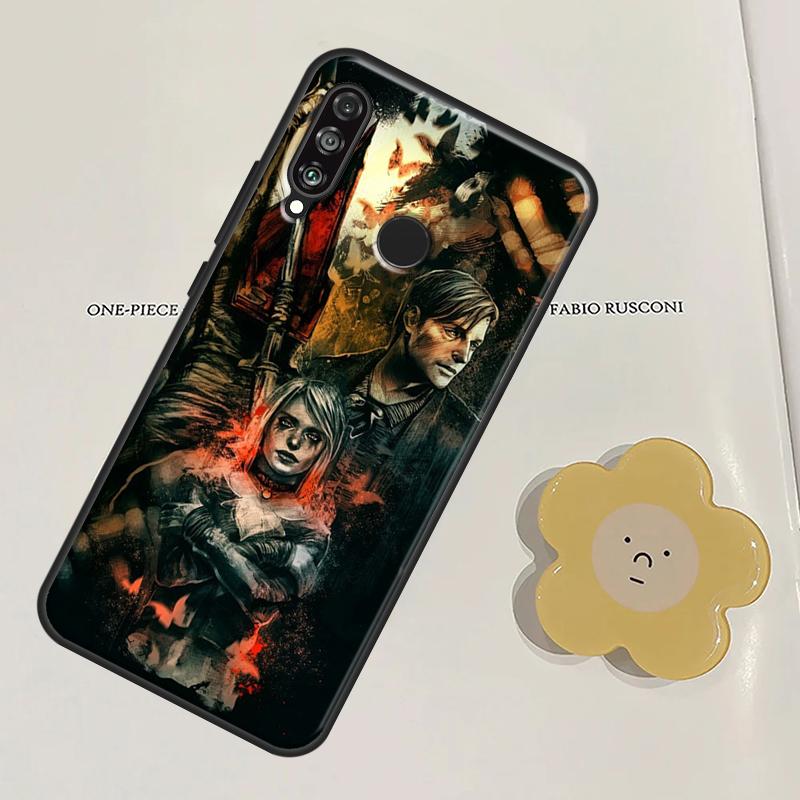 Halo of the Sun Silent Hill For Huawei Nova 11 9 10 SE Y60 Y70 Y90 Y61 Y91 Nova 3i 7i 8i 11i P20 P40 Lite P30 Pro Case
