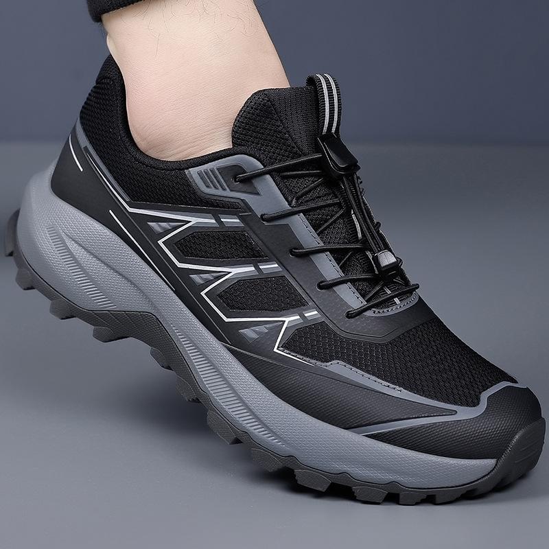 New Designer Anti-slip Outdoor Hiking Shoes For Men Spring Summer Fashion Casual Sneakers Male High Quality Mesh Shoes Man
