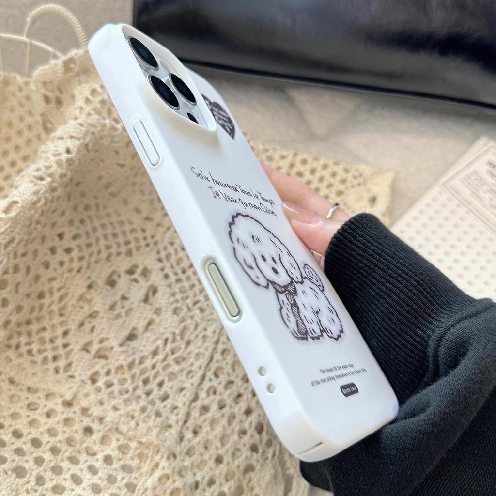 Cartoon Doodle Puppy Case for iPhone 17 iPhone 17 Pro Max