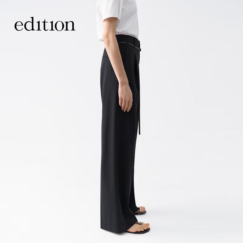 

Edition Women s 2025 Summer Wide-Leg Trousers with Belt XL