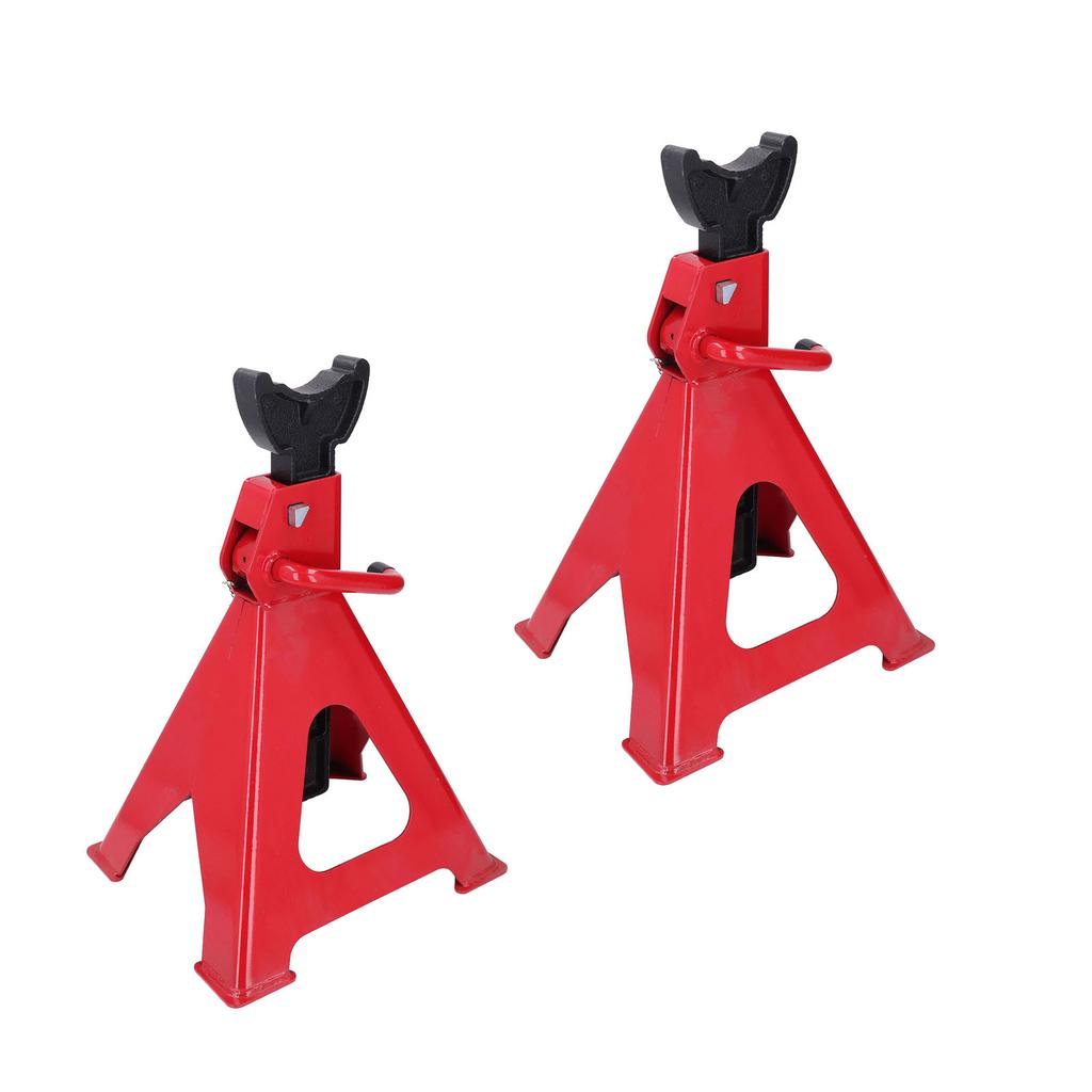 2er Set Wagenheberständer 6 Tonnen Tragfähigkeit Höhenverstellbar Schwerlaststahl Auto Hebeständer