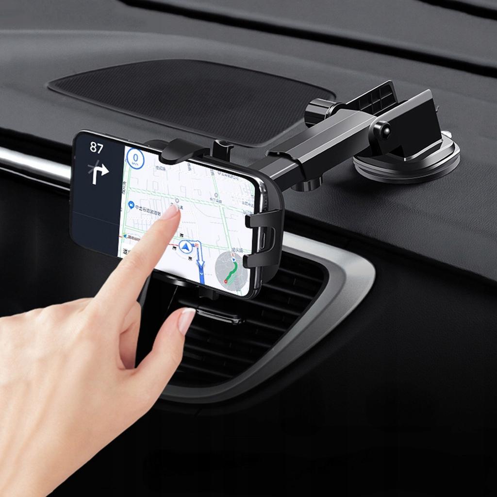 Car Phone Holder For Cockpit Windshield Length Adjustment U1