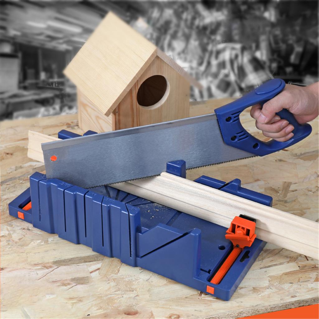 Mitre Saw Box ABS 45 90 Degrees Mitre Box Wood Angle Saw Cabinet