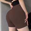 Yoga Shorts Seamless High Waisted Lifting Buttocks Peach Buttocks Summer Running Shorts Fitness Shorts For Women