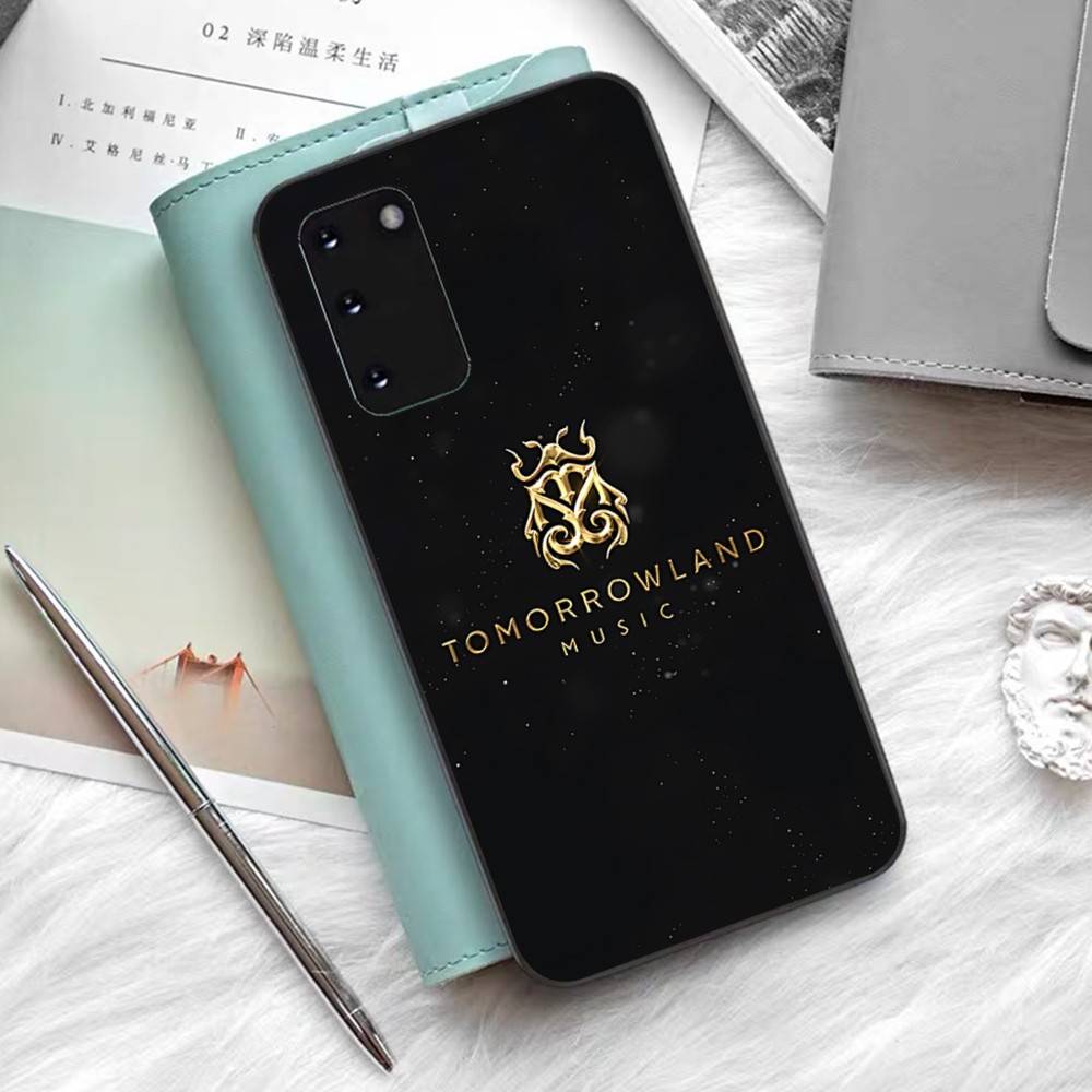 

T-Tomorrowlands Music Logo Phone Case For Samsung S 24 Fe 25 Ultra Plus 20 Lite 21 30 22 23 24 22 Ultra 5G Fundas Samsung S30 plus 5G