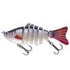 Sinkende Wobbler Angelköder Lebensechter mehrteiliger Swimbait Mehrteiliger Hardbait Crankbait für Barsch Forelle