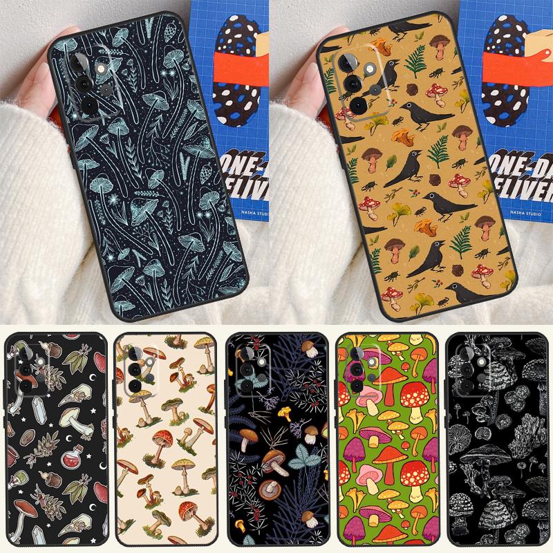 Mushroom Forest Case For Samsung Galaxy A53 A15 A22 A52 A32 A54 A14 A16 A26 A36 A56 A55 A35 A05 A06 A33 A13