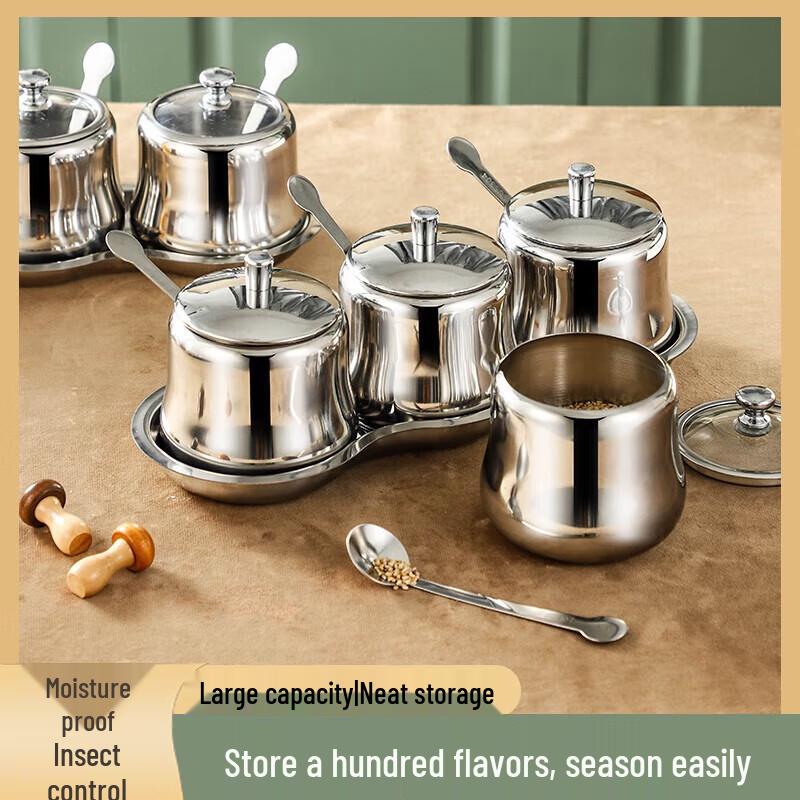 304 Stainless Steel Seasoning Box Set
