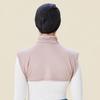 Perfect Match Soft Elastic Modal Detachable Collar Square False Collars Solid Color Turtleneck High Inner Neck Cover For Women Scarf