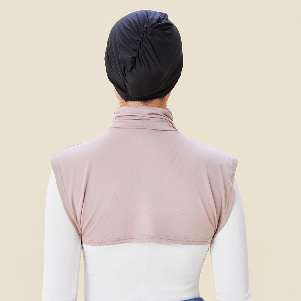 Perfect Match Soft Elastic Modal Detachable Collar Square False Collars Solid Color Turtleneck High Inner Neck Cover For Women Scarf