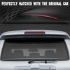 Rear Tailgate Liftgate Trunk Hatch Car Outer Door Window Moulding Sweep Felt Trim Seal Weatherstrip Compatible With Toyota 4Runner 2003-2009 Replace