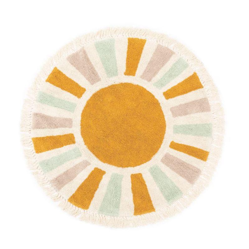 Round Fluffy Carpet For Living Room With Tassels,White Hairy Nursery Play Mat For Children,Soft Plush Bedroom Rugs For Kids