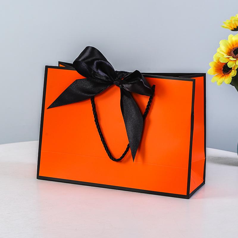 Gift, Cosmetic & Shopping Paper Bags with Bow Handles