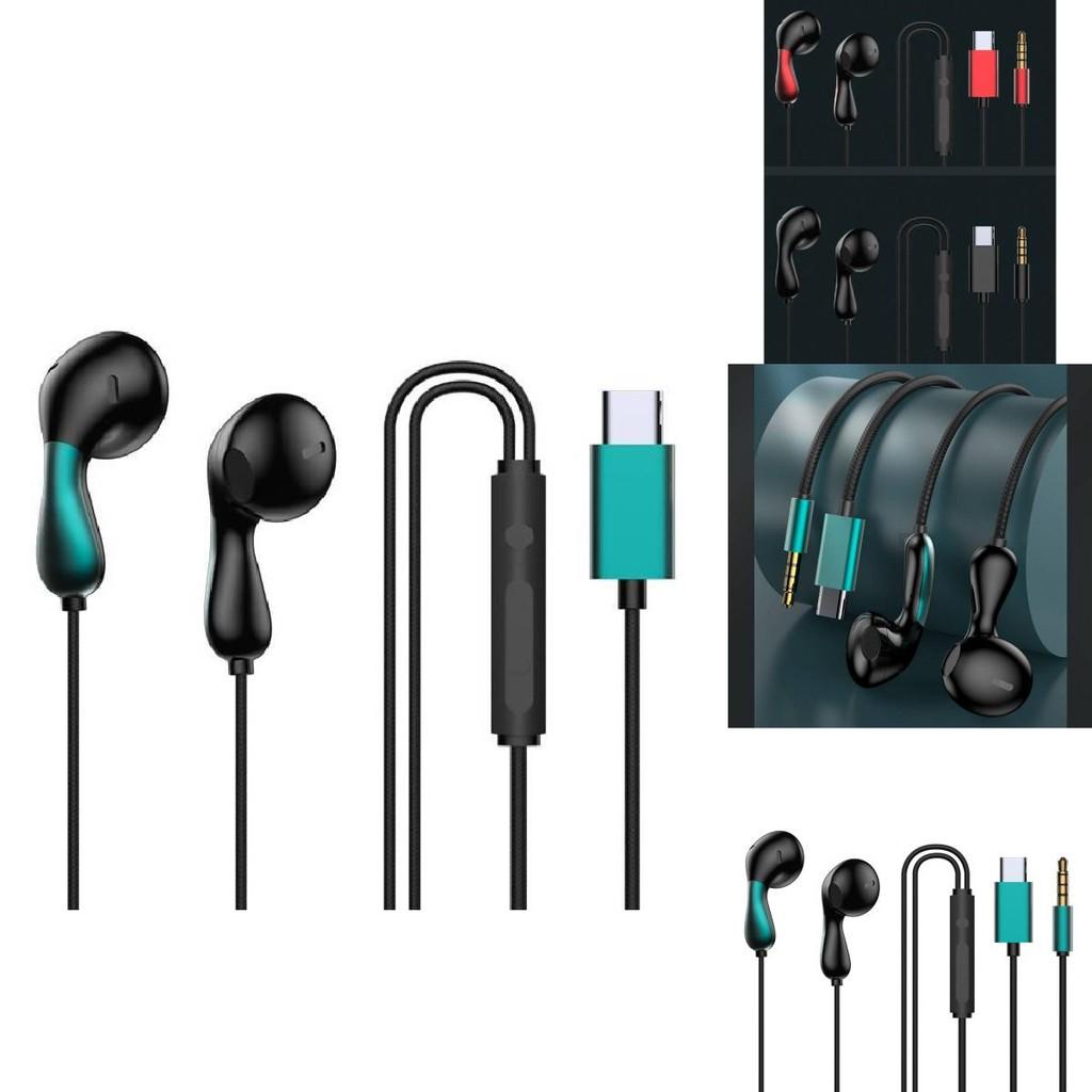 High Sensitivity Gaming Earbuds With Type C Connector For Oppo Xiaomi Vivo Huawei