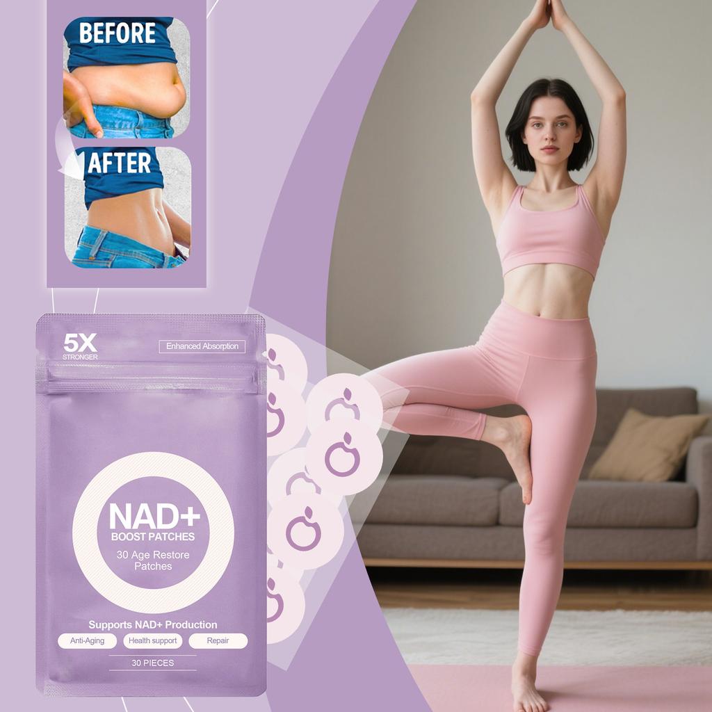 Health Assistance Patches, Soothing And Relaxing Anti-aging Support Care Patches, Day And Night Care Energy Patches.