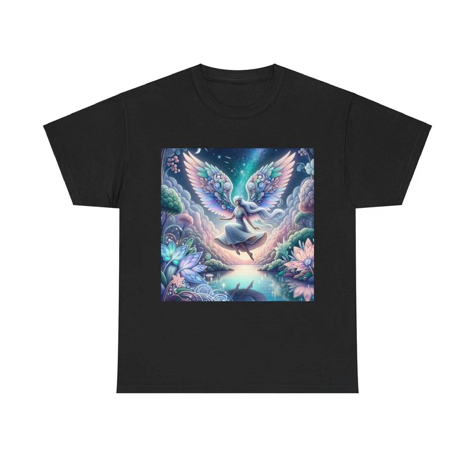 Unisex Adult T Shirt Ethereal Angelic Creature Artwork Fantasy XL