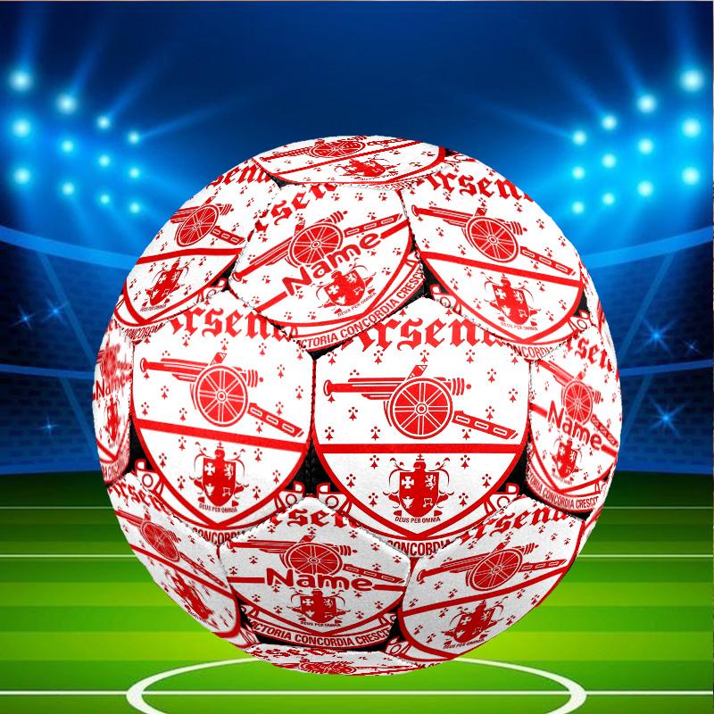 Custom Name Personalized Football Team F.C-A Print Size 5 Soccer Ball Training & Match Football, for Team, Kicking, Gift for Football Enthusiasts