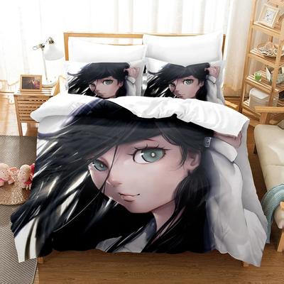 3D Hitori no Shita The Outcast Povlečení Sada přikrývky se sadou povlaků na polštáře Twin Full Queen King Ložní prádlo
