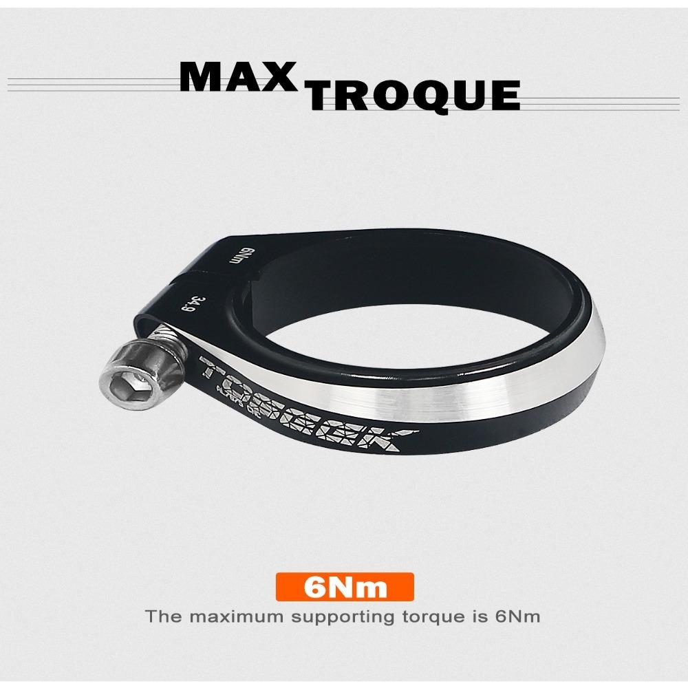 31.8/34.9mm Quick Release Fixing Clip Buckle Bike Seat Post Clamp Bicycle Seatpost Clamps