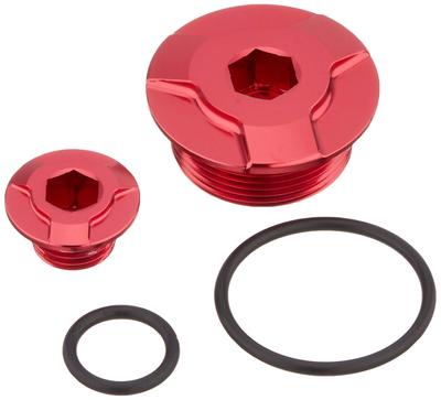 KITACO Timing Hole Cap Set Super Cub CT125 Hunter Cub Monkey 125 Grom CB125R Rebel 250 (Red) 50/110 Etc. 753-1001020