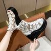 Women Wedges Sandals High Heels Gothic Punk Summer Platform Shoes Woman Comfort Strappy Zip Buckle Fashion Casual