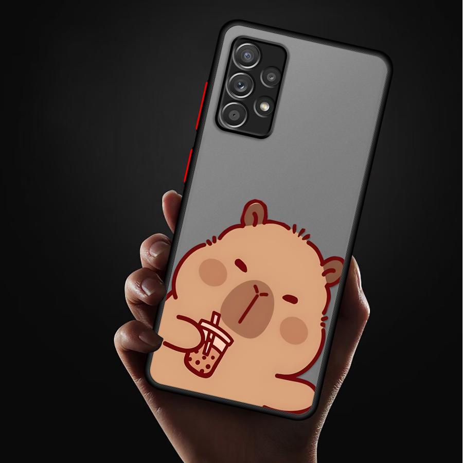 Cute Guinea Pig Case for Samsung Galaxy A73 A33 A16 A15 A54 A35 A52S A72 A14 A23 A53 A34 A36 A56 A55 A17 A52 Phone Cover