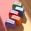5/8Pcs Creative Auto-Refilling Stamp Colorful Teacher's Comment Stamp  Homework Evaluation