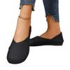 2025 foreign trade large size single shoes women's Doudou shoes foreign trade soft leather soft sole round head versatile casual shoes comfortable