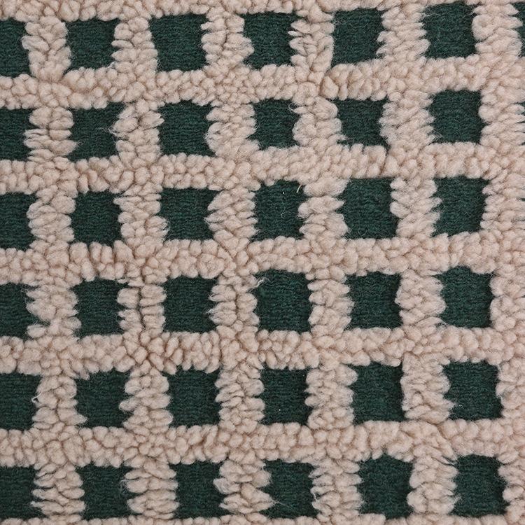 45x50 ס"מ ג'קארד 100% פוליאסטר בד פליז טלה חם לתפירת בטנת בגדים חומרים ליצירה בעבודת יד מעיל חורף תיק כובע