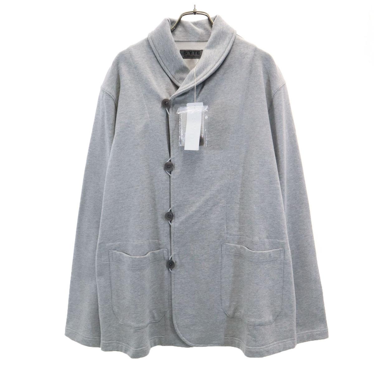 

неиспользованная толстовка S YTE 3 серая мужская б/у
