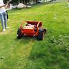 Remote Control Crawler Slope Mower: Four-Stroke Lawn Trimming & Weeding Machine