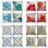 Home Decor Floral & Geometric Patterned Pillow Covers Pattern Cushion Cover Suitable For Sofa Bedroom Car Pillow Cover