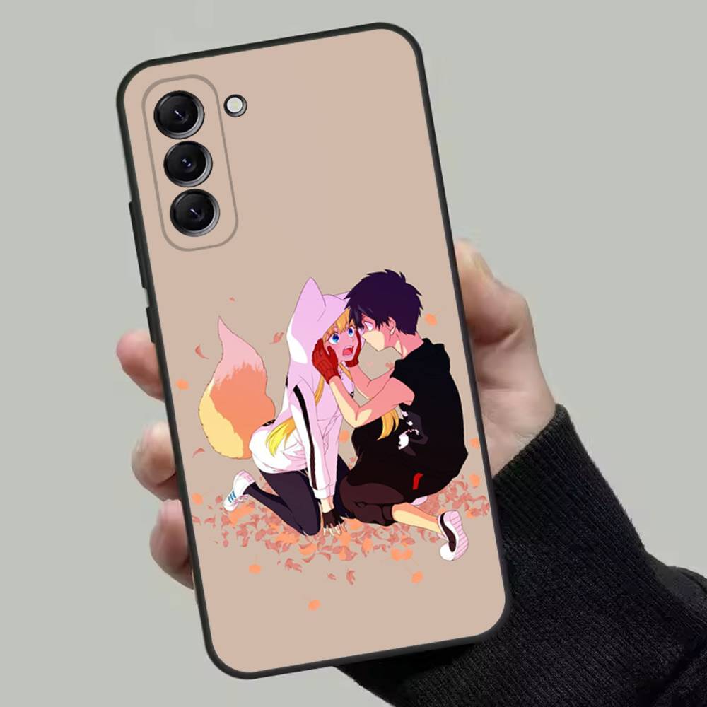 anime Kemono Jihen Phone Case For Samsung Galaxy A13,A21s,A22,A31,A32,A52,A53,A71,A80,Soft Black Shell