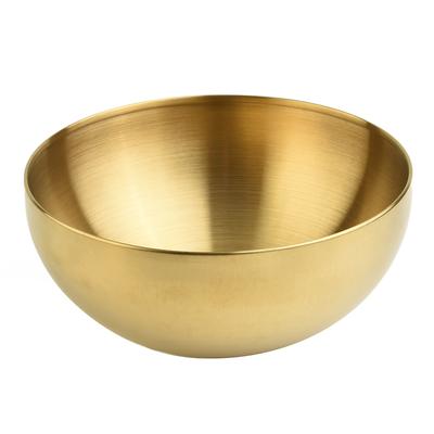 Stainless Steel Salad Bowl 12/15/20cm Fruit Soup Rice Noodle Ramen Bowl Kitchen Tableware Utensils Food Storage Container