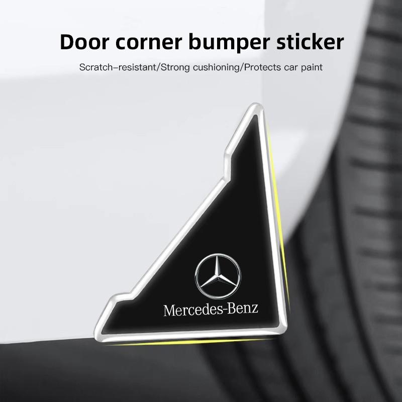 TGM3 4/2Pcs Car Door Corner Protector Stickers Decoration For Mercedes Benz Smart W205 C300 W203 W206 W108 W124 W126 W140 W168 W169 W