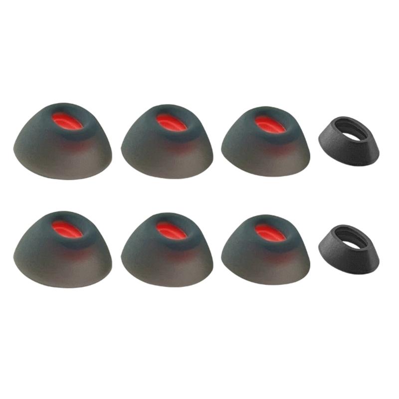 Silicone Ear Tips Earbud Covers for Tune Wireless Earbuds, Comfort Fit Replacement Eartips