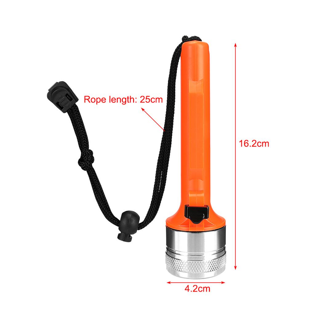 NEW LED  Three-Mode Daylight Diving Waterproof Outdoor Flashlight Light