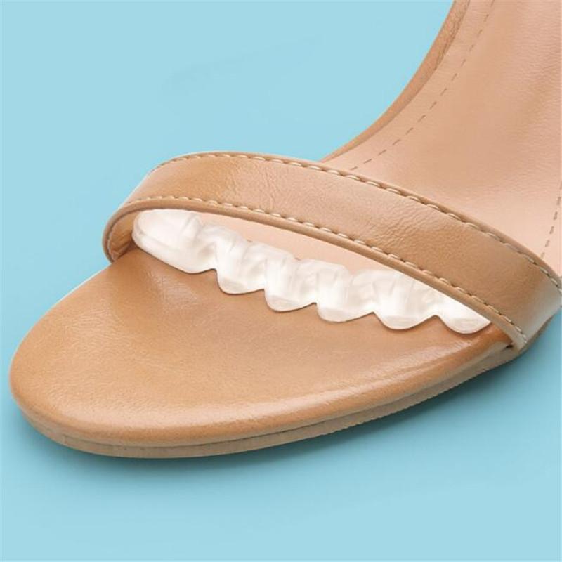 1 Paio Donna Morbido Silicone Gel Onda Antiscivolo Cuscinetto Tacchi Alti Stop Scivolamento Solette Supporto Metatarsale Inserto Cuscinetto Avampiede
