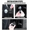 Für Jeep 2/4 Stück Silikon Auto Türschloss Schnalle Auto Türfangstück Stumme Dämpfungspolster Für Jeep Renegade Cherokee Commander Patrio