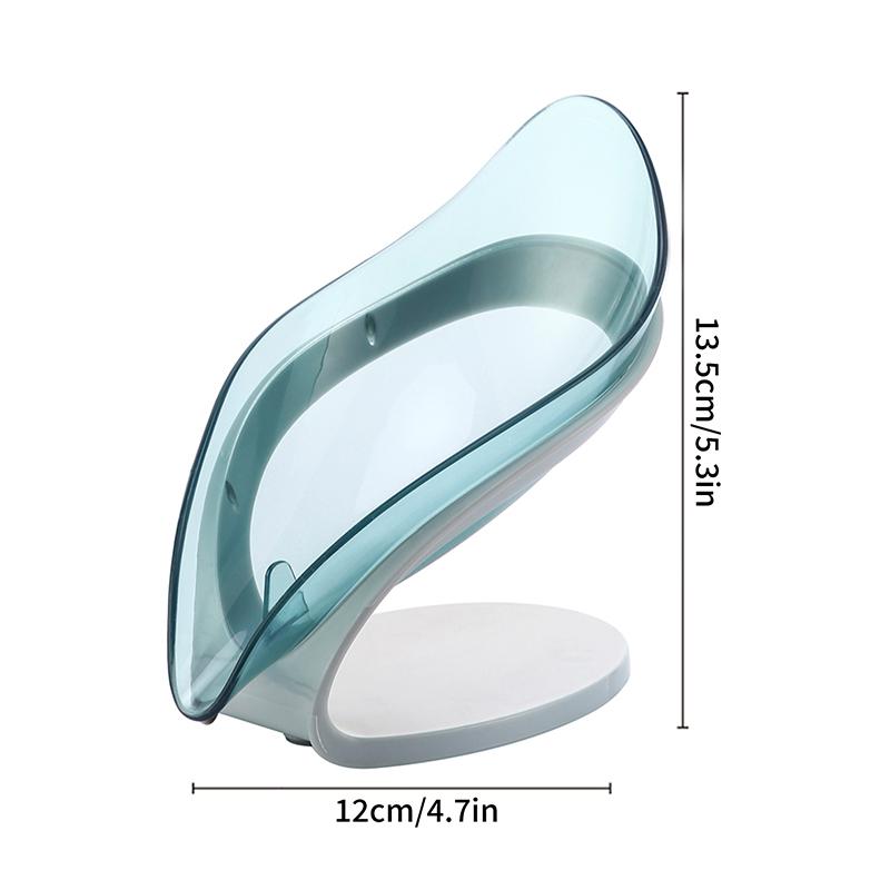 1pcsSoap Storage Rack Drain Soap Dish Bathroom Shower Soap Bathroom Hole Soap Mounted Free Accessories Box Wall Storage Holder