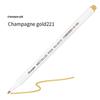 Guangna 6510 Metallic Signature Pen - Hard Tip Watercolor & Outline Pen for Drawing & Design
