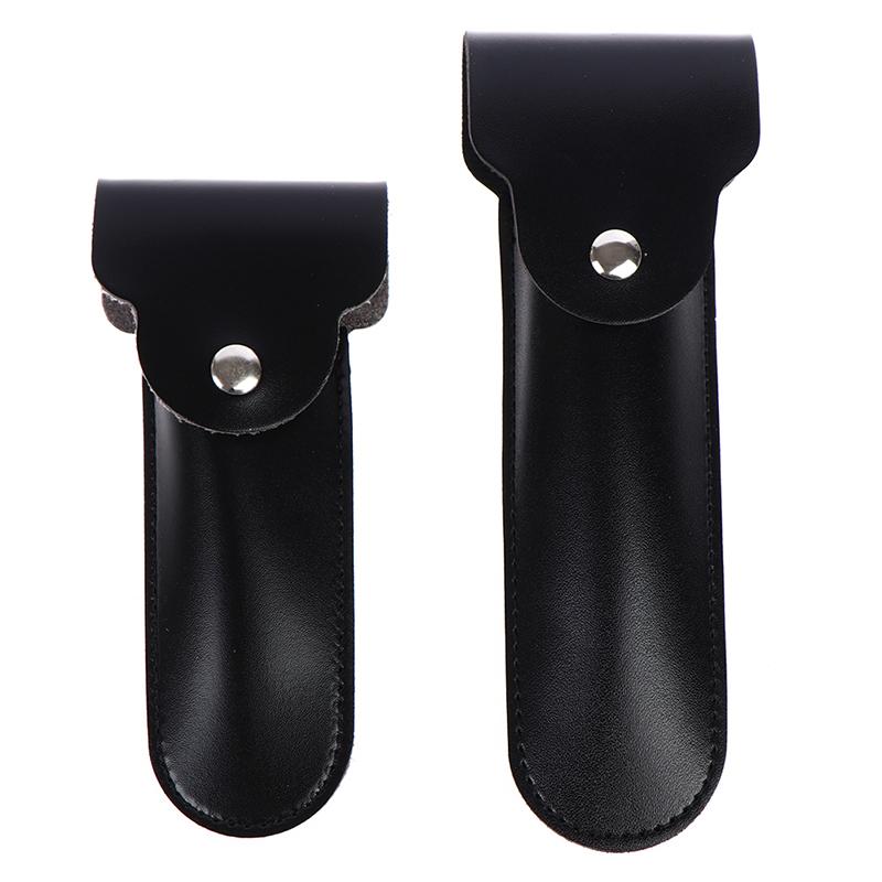 1Pcs Travel Pu Leather Razor Holder Case Bag For Manual Double Edge Safety Razor