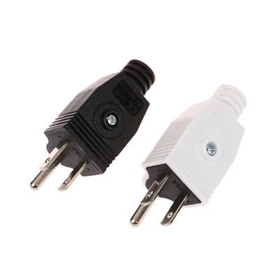 Enchufe desmontable americano 5-15P CA, adaptador de enchufe macho, cable adaptador, cable de extensión recableable, conector.