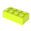 [FunBrick] 10/30/50PCS DIY 2x4 Dots Compatible With 3001 Building Blocks Bricks 2*4 Dots Educational Creative Size Toy